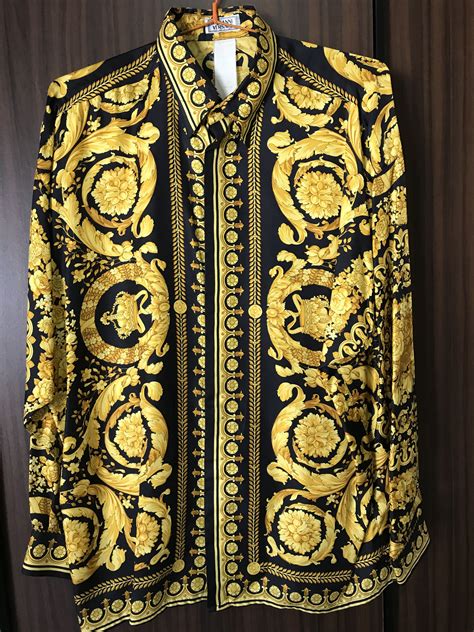 Vintage Versace Silk Shirt 